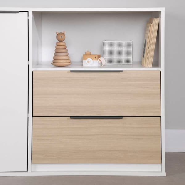 South Shore Hourra 2-Drawer Dresser w/Door