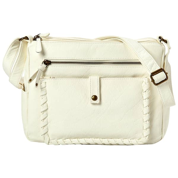 Bueno Elephant Wash Whip Stitch Hobo - image 