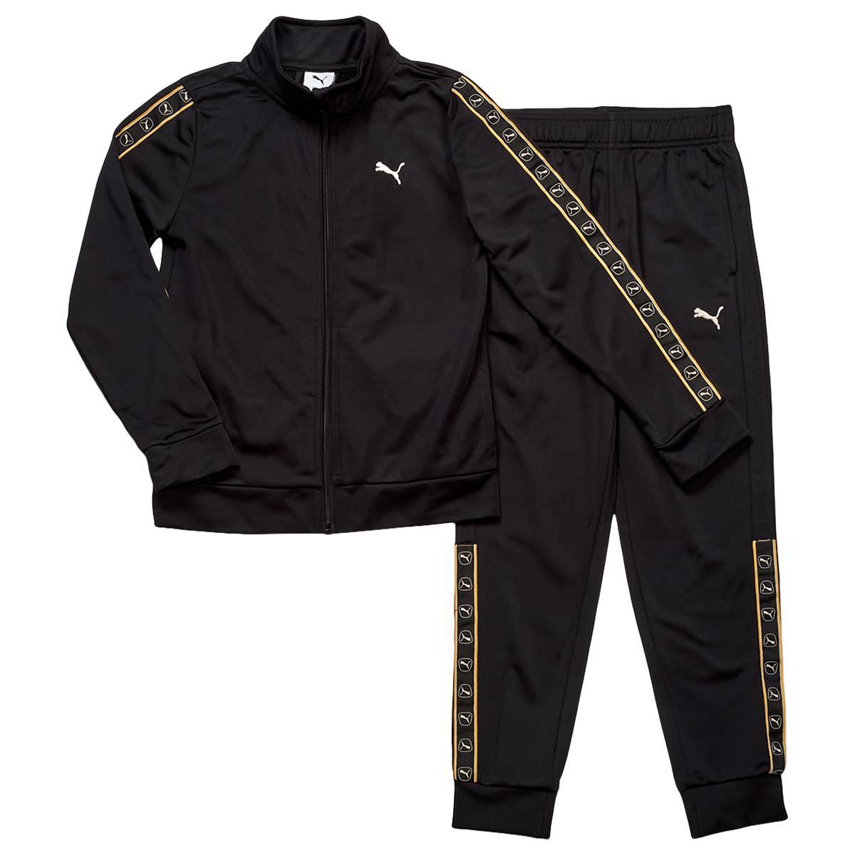 Boys (8-20) Puma(R) Track Jacket and Joggers Set