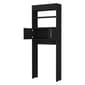FM FURNITURE Valencia Black Wengue Over The Toilet Cabinet - image 4