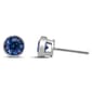 Haus of Brilliance 1ctw. Blue Lab Grown Diamond Stud Earrings - image 3