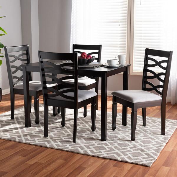 Baxton Studio Lanier 5pc. Dining Set - image 