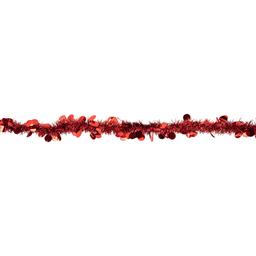 Northlight Seasonal 50ft. Red With Polka Dots Tinsel Garland