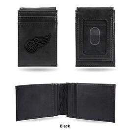Mens NHL Detroit Red Wings Faux Leather Front Pocket Wallet
