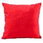 Snowflakes Red Decorative Pillow - 18x18 - image 2