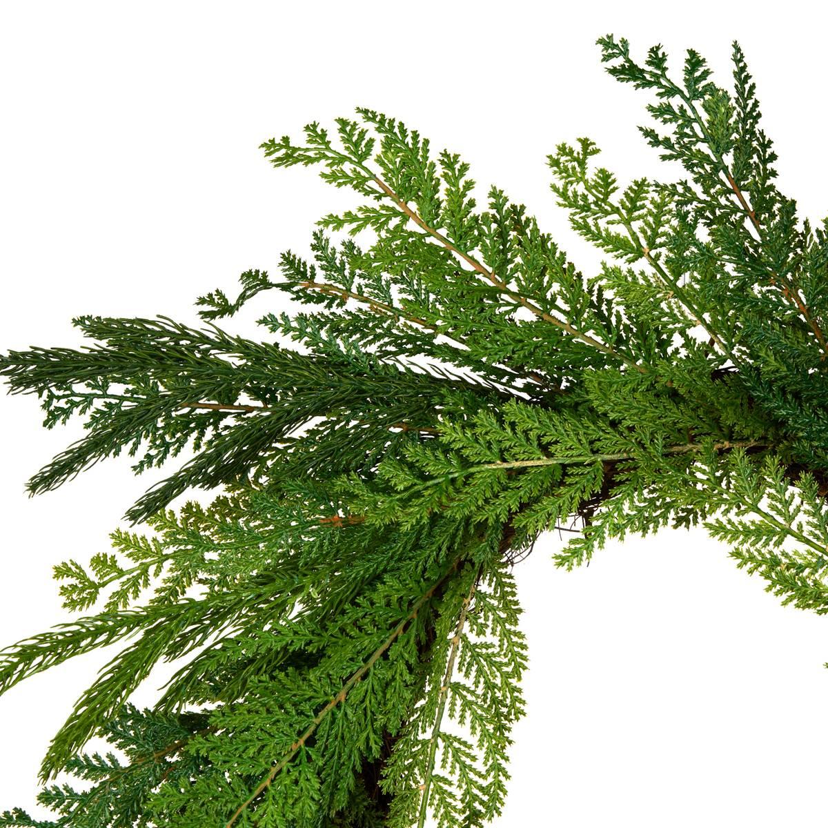 National Tree Christmas Cottage 24in. Artificial Christmas Wreath