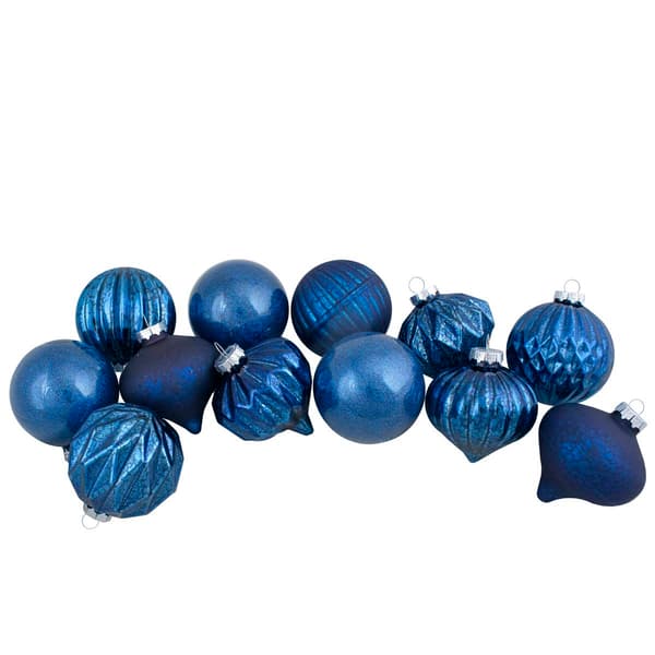 Northlight Seasonal 12pc. Finial and Ball Christmas Ornaments