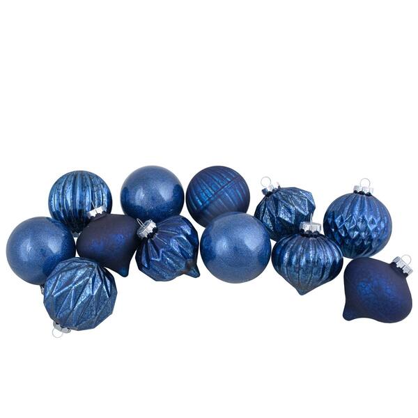 Northlight Seasonal 12pc. Finial and Ball Christmas Ornaments - image 