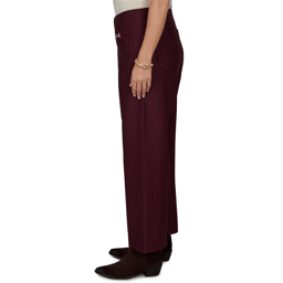Plus Size Ruby Rd. English Countryside Solid Pique Knit Pants