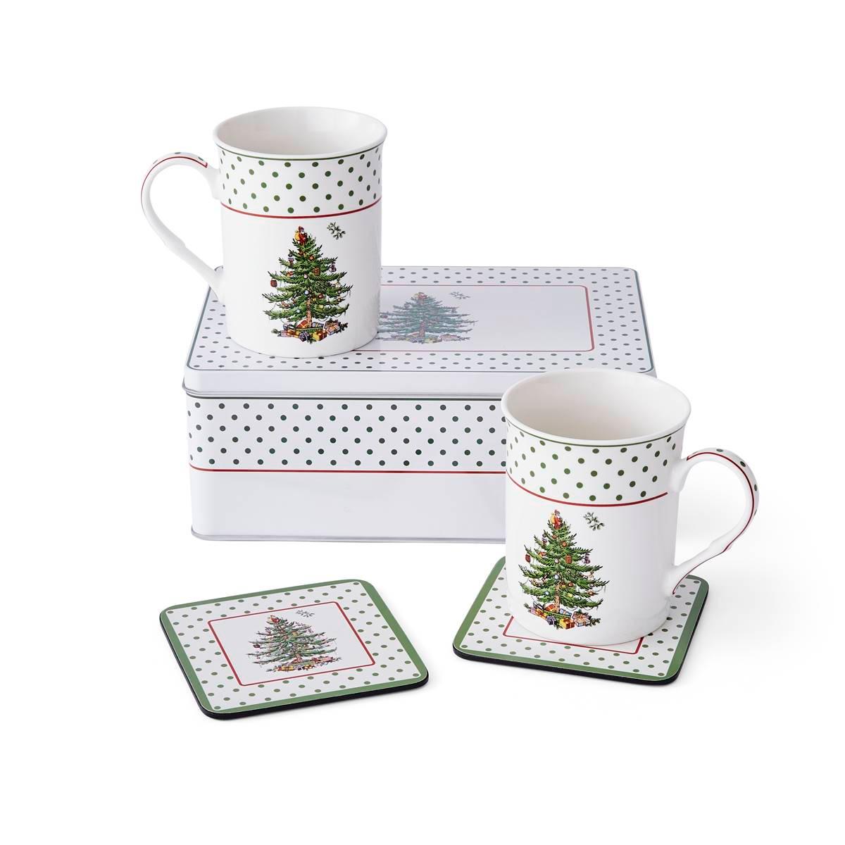 Portmeirion Polka Dot 5pc. Mug Set