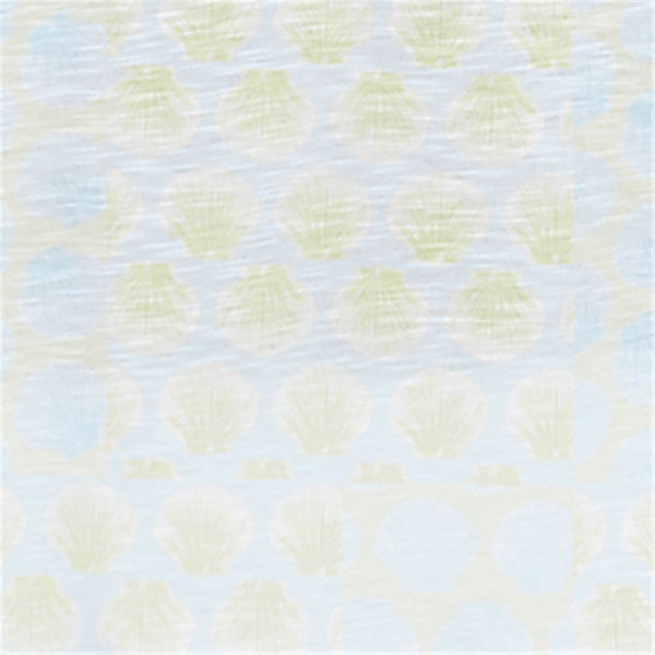 Plus Size Hearts of Palm It''s a Spring Thing Patchwork Shells Tee