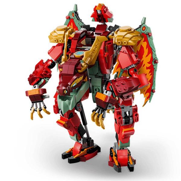 LEGO® Ninjago® Wyldfyre''s Transforming Dragon Mech Building Kit