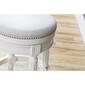 New Ridge Home Goods Chapman Bar-Height Barstool - White - image 5