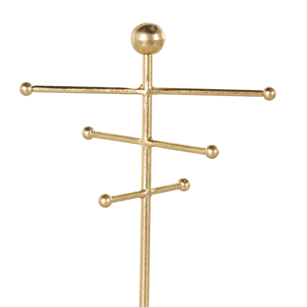 9th & Pike® Modern Gold Metal Jewelry Stand