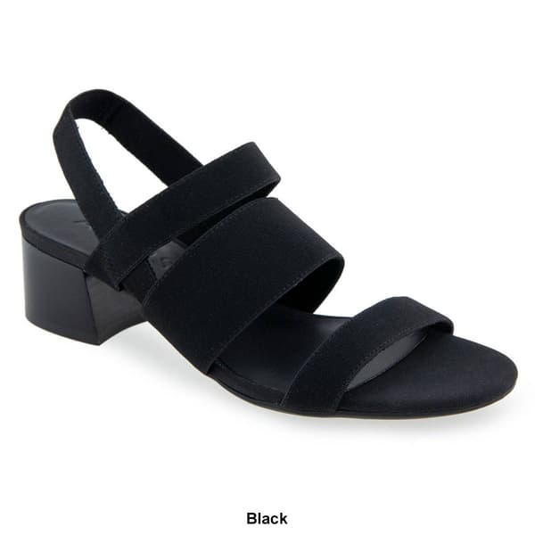 Womens Aerosoles Chara Elastic Strap Heeled Sandals