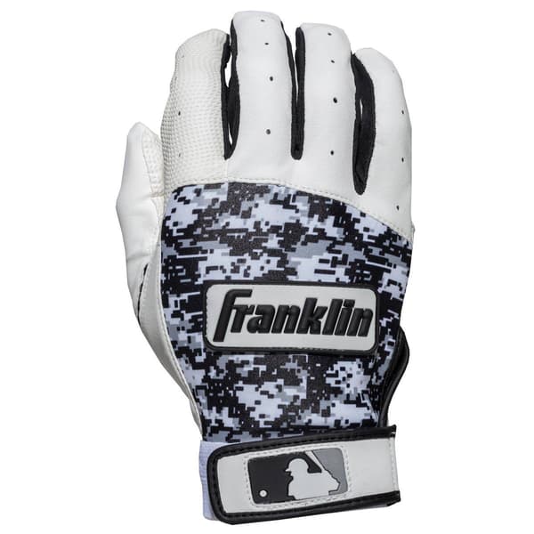 Franklin(R) Adult Digitek MLB Gloves-Grey/White/Black