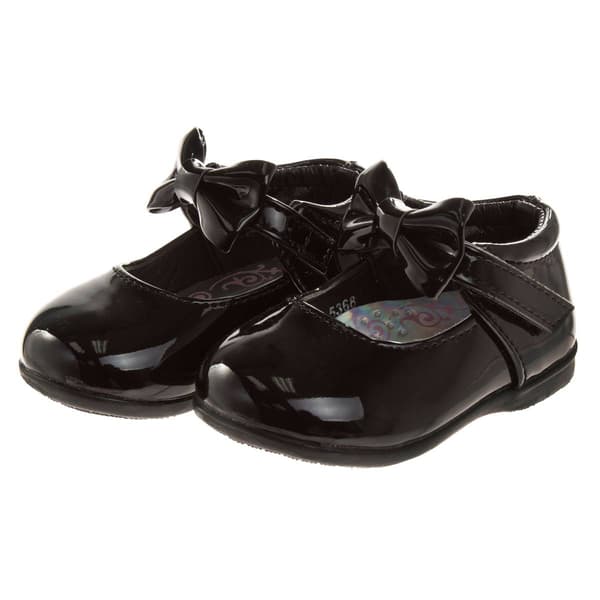 Little Girls Josmo Mary Jane Bow Flats