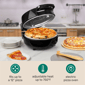 HomeCraft 12" Stone Baked Pizza Maker - image 2