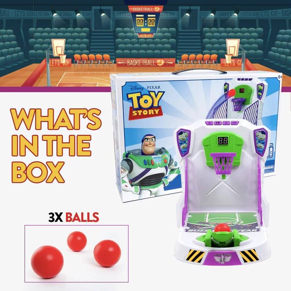 World Tech Toys Buzz Lightyear Tabletop Basketball Set