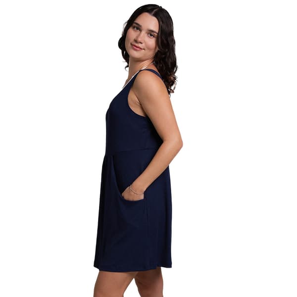 Womens J Valdi Bondi Deep Pocket Swim Cover Up Dress