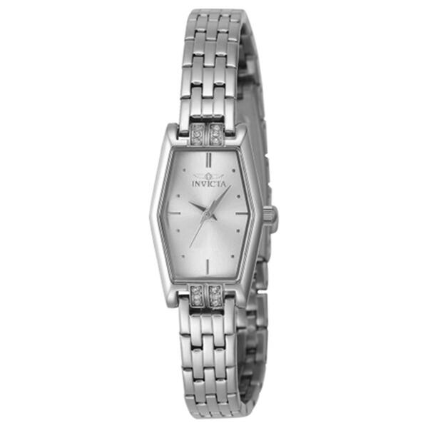 Womens INVICTA Angel Lady 20mm Stainless Steel Watch - 48130 - image 