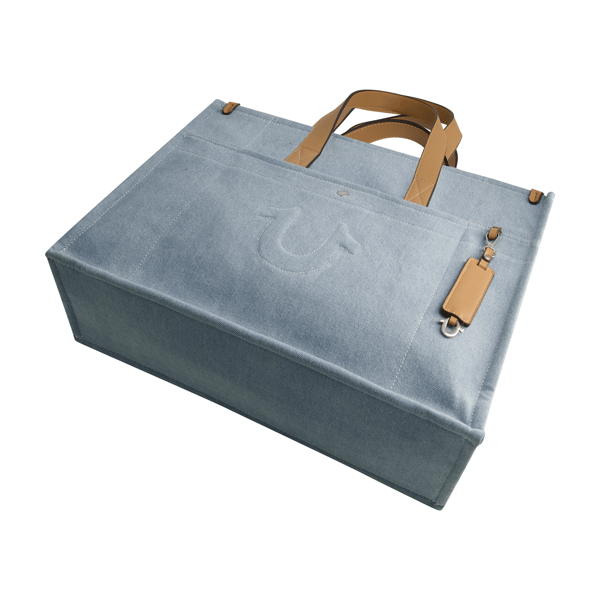 True Religion Stitched Horseshoe Large Tote