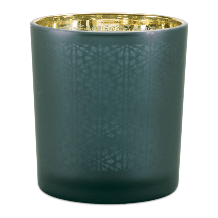 Melrose Geometric Patterned Votive Holder - Set of 3