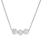 Nova Star(R) 14kt. White Gold 1ctw. Lab Grown Diamond Necklace - image 1