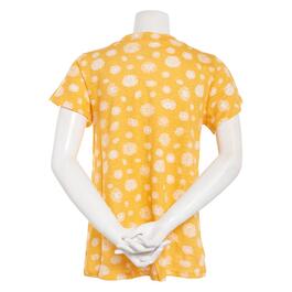Womens The Sweatshirt Project Flutter Sleeve Top - Marigold