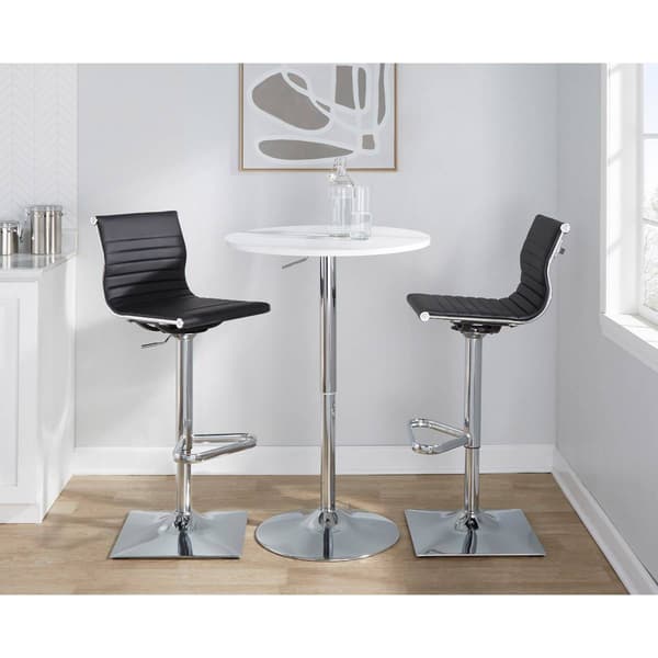 LumiSource Masters Contemporary Adjustable Bar Stool
