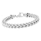 Mens Gentlemen's Classics™ Stainless Steel Franco Bracelet - image 3