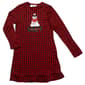 Girls OurFamJam(tm) Cozy Bear Buffalo Check Nightgown - image 1
