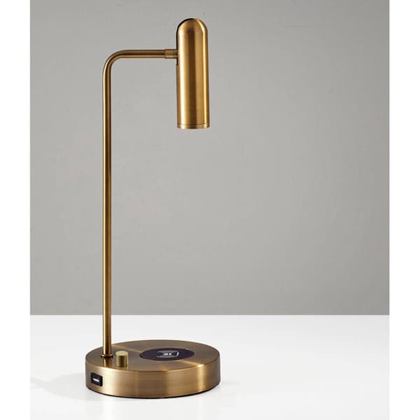 Adesso Kaye Charge LED Desk Lamp