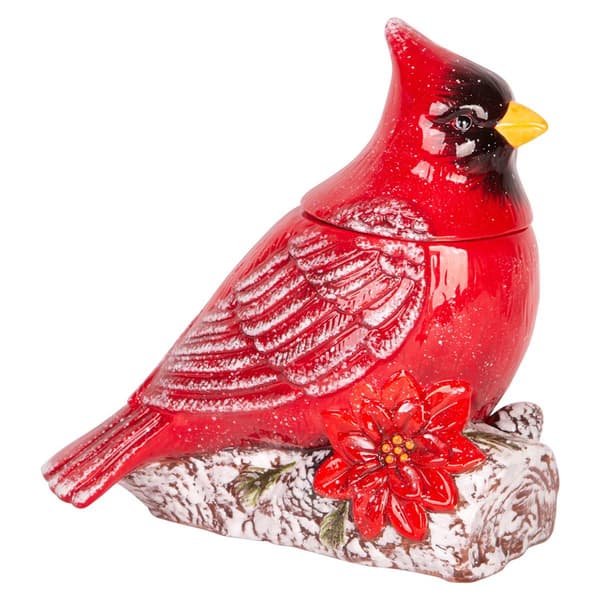 Home Essentials Red Cardinal Cookie Jar