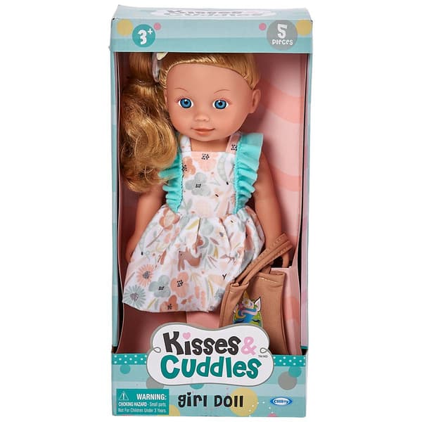 Kisses & Cuddles 12 Toddler Doll - image 