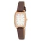 Womens BCBG Tonneau Status Case Brown Strap Watch - BCBG018BR - image 1