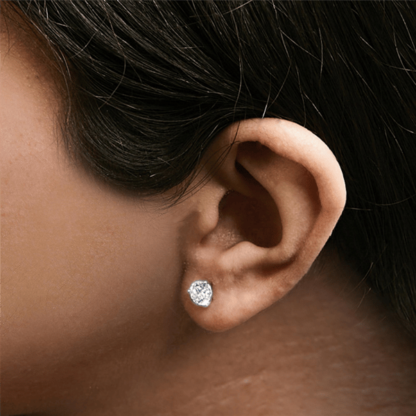Haus of Brilliance 2ctw. Martini Lab Grown Diamond Stud Earrings
