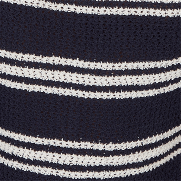 Womens Emaline Summer In The City Stripe Elbow Sleeve Cardigan
