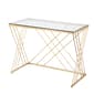 Southern Enterprises Dezby Modern Glass-Top Desk - image 3