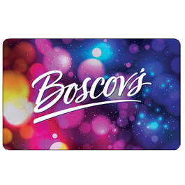 Boscov&#39;s Colorful Bubbles Gift Card