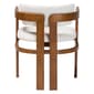 Baxton Studio Carice Modern Cream Boucle Dining Chair - image 4