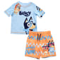 Toddler Boy Bluey 2pc. Short Sleeve Rash Guard Swim Set - image 1