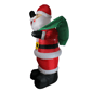 Northlight Animated Inflatable Standing Santa Claus Yard Decor - image 2