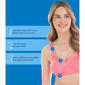 Womens Bestform Satin Trim Wire-Free Cotton Bra 5006715 - image 7