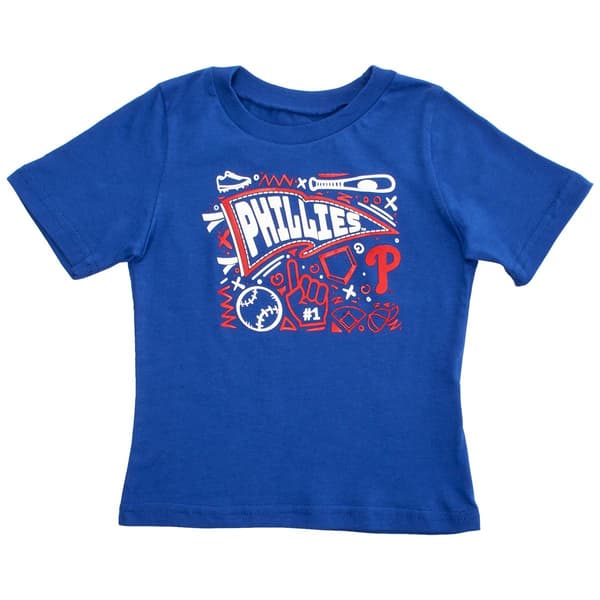 Toddler MLB Phillies Ball Park Fun Short Sleeve Tee - image 