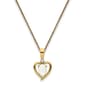Gemstone Classics&#40;tm&#41; 14kt. Opal Diamond Pendant Necklace - image 1