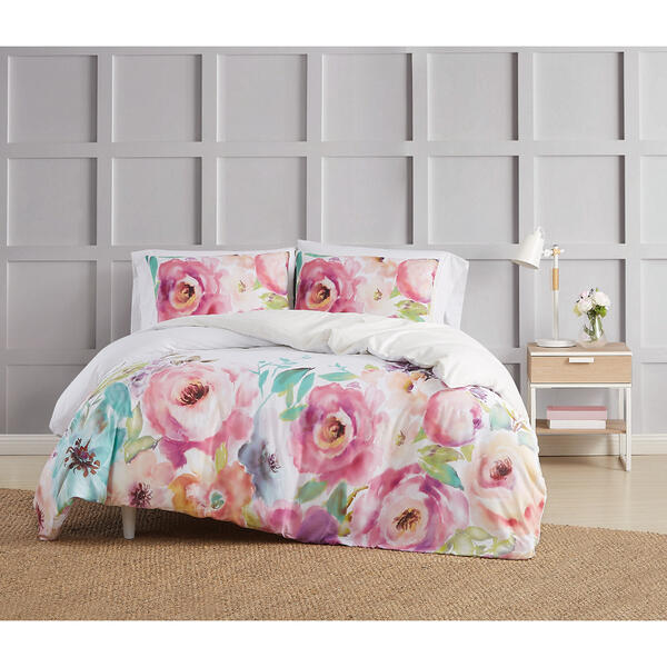 Christian Siriano Spring Flower Duvet Cover Set - image 