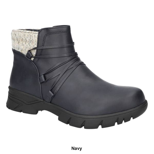 Womens Easy Street Stefani Mini Lug Ankle Boots