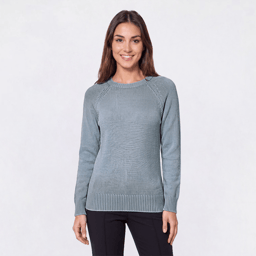 Petite 89th & Madison Perfect Crew Neck Sweater