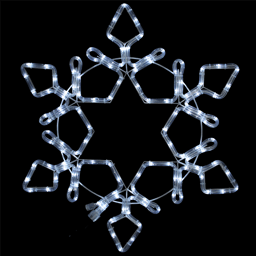 Northlight LED Rope Light Snowflake Christmas Decoration